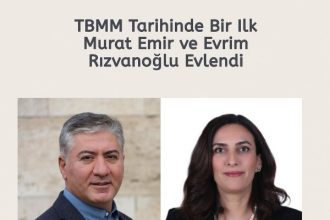 TBMM Tarihinde Bir İlk: Murat Emir ve Evrim Rızvanoğlu Evlendi